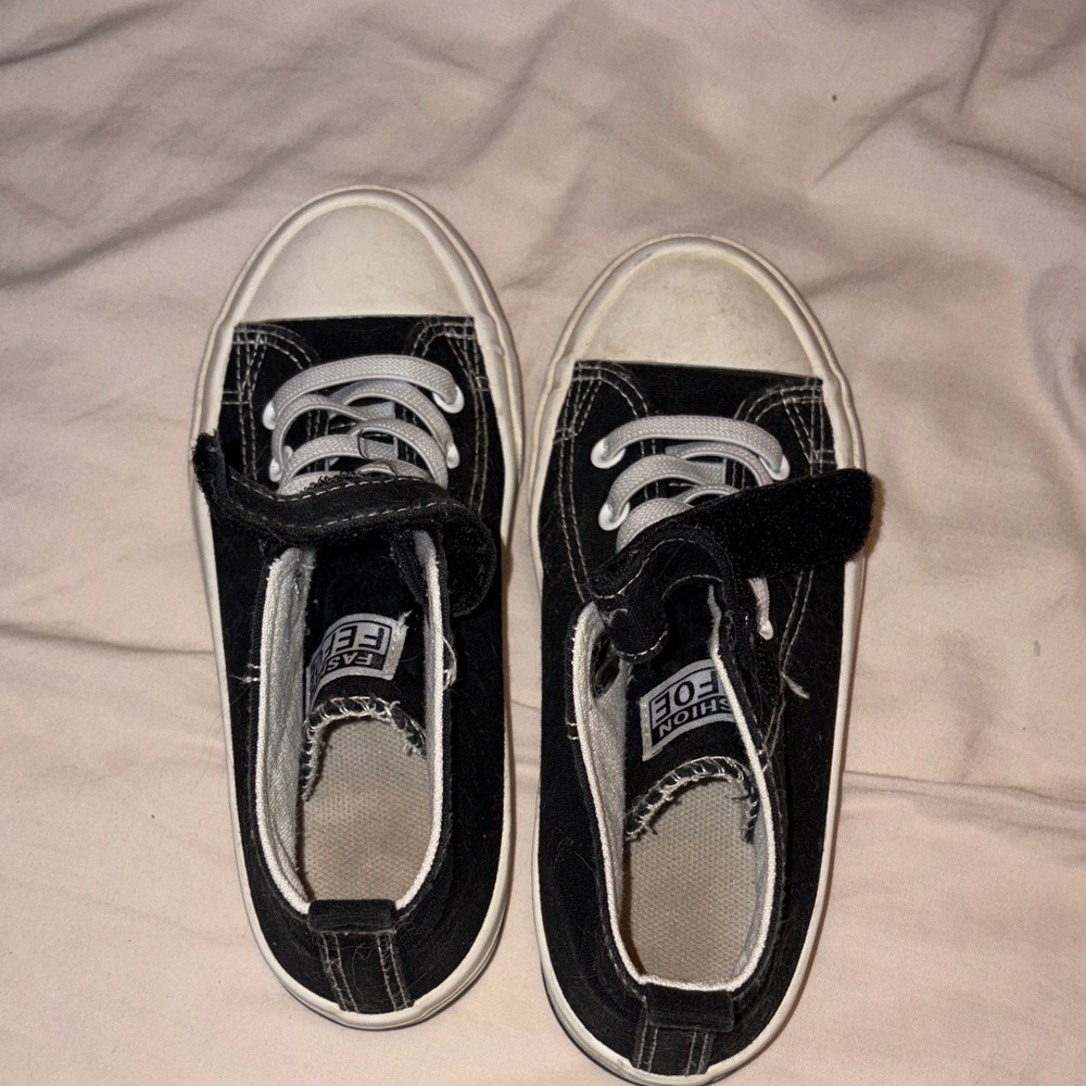 Black Kids Sneakers